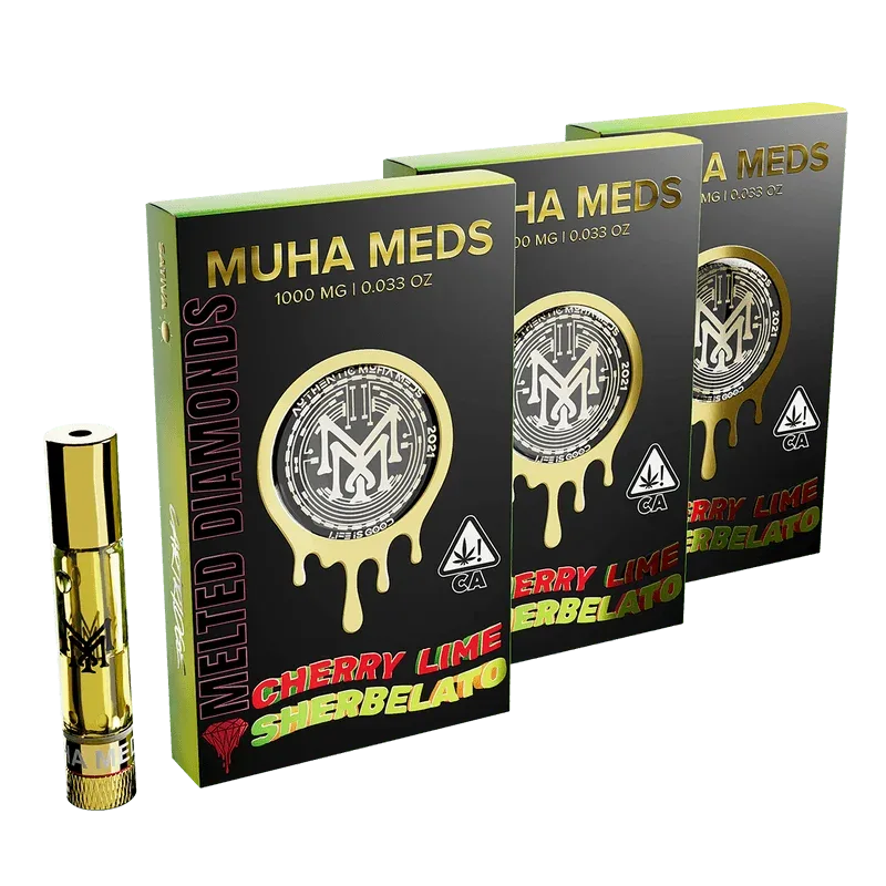 CHERRY LIME SHERBELATO | SATIVA 1000MG THC