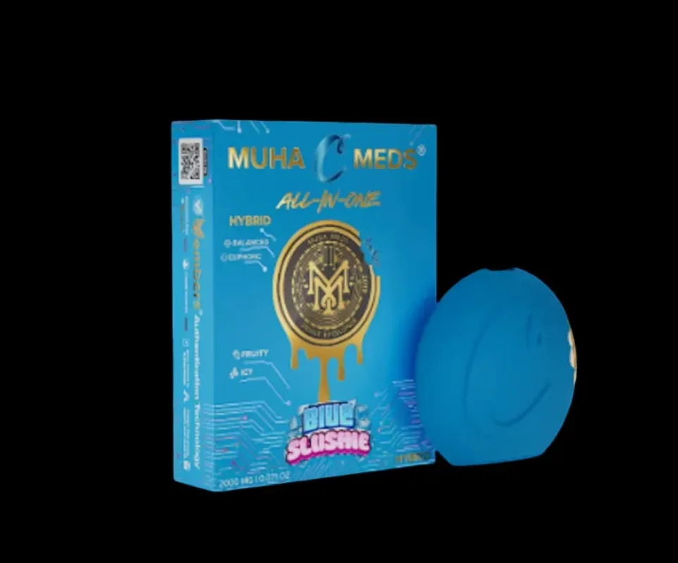 Muha Meds x Cookies Collab Blue Slushie 2G Disposable