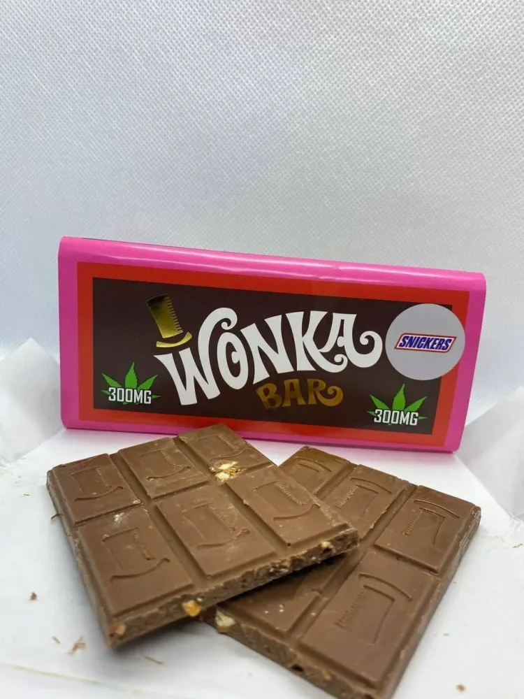 WONKA - CHOCOLATE BARS - 300MG (12 PIECES PER BAR - 25MG PER PIECE)