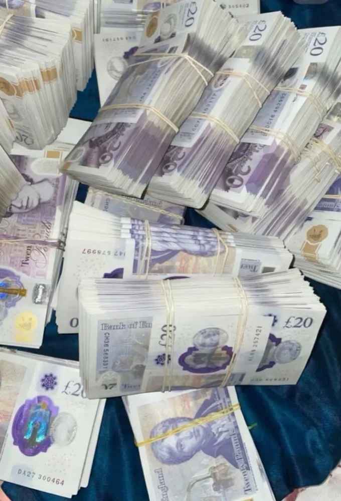Buy Fake £20 GBP Banknotes