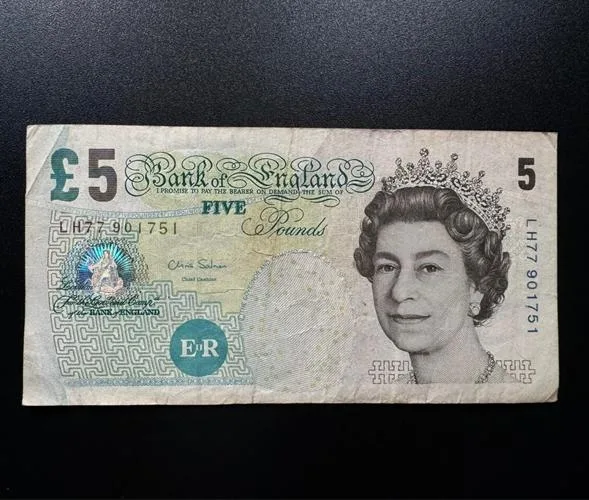 Buy Fake £5 GBP Banknotes