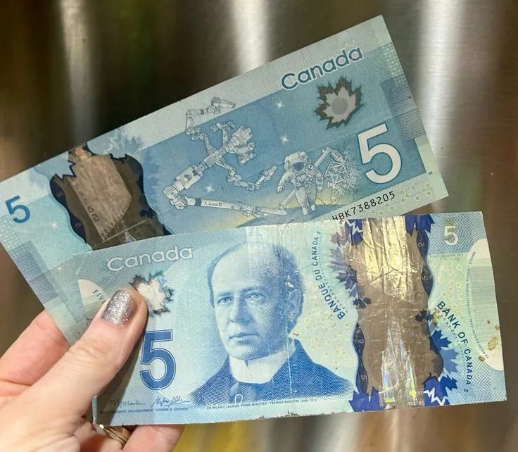 Buy Counterfeit $5 CAD Banknotes
