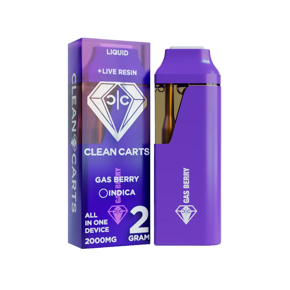 Gas Berry Clean Carts 2G Disposable