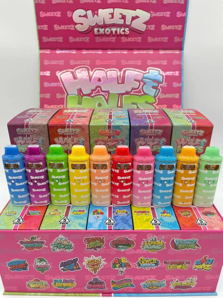 Sweetz Exotics half & halfs 2g disposable