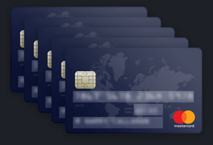 5 Cards Total Balance: $9 000